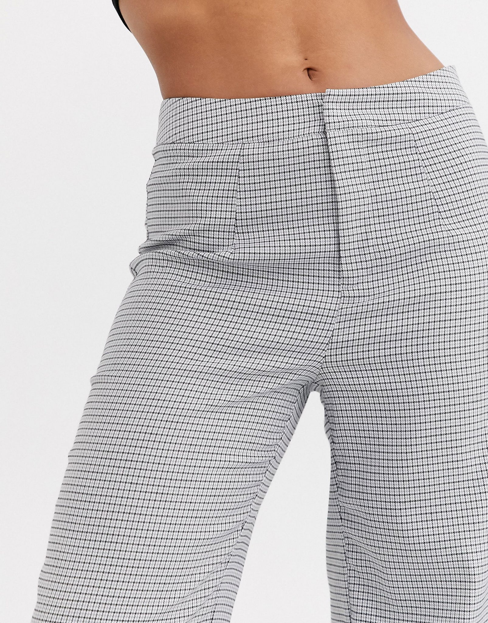 Unique21 Check Grey Pants