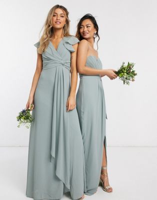 knee length blue velvet dress Petite Carolina Long Velvet V-Neck Sequin Sleeve Dress