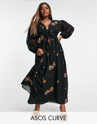 black aesthetic prom dresses Sexy Fluffy Backless Black Tulle Prom Dresses, Black Evening Dresses –  abcprom