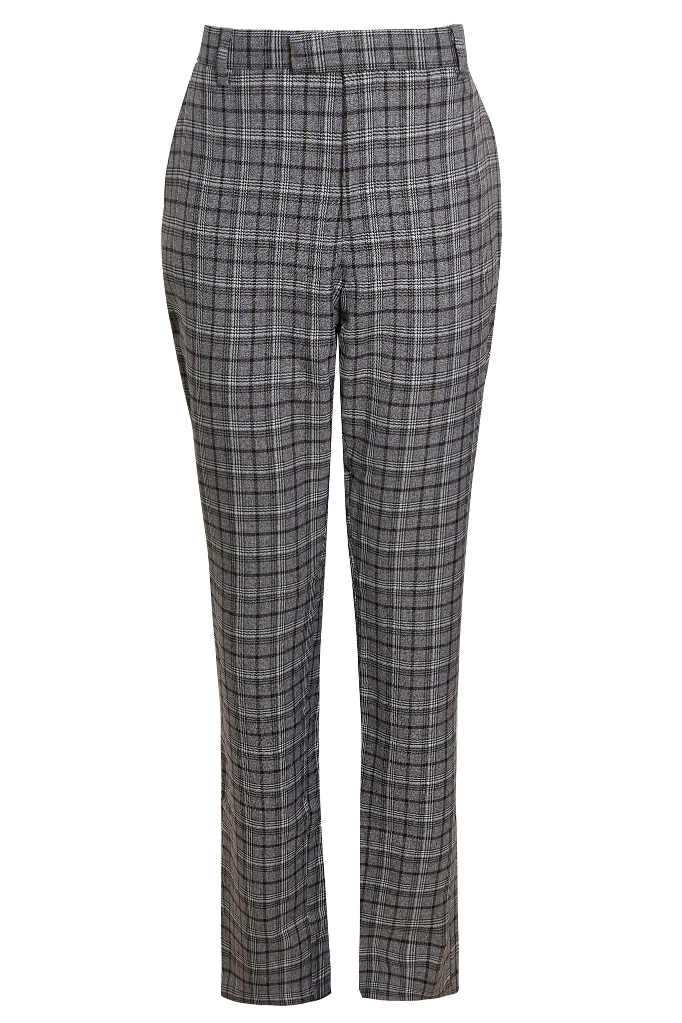 CHECK SLIM FIT TAILORED TROUSER