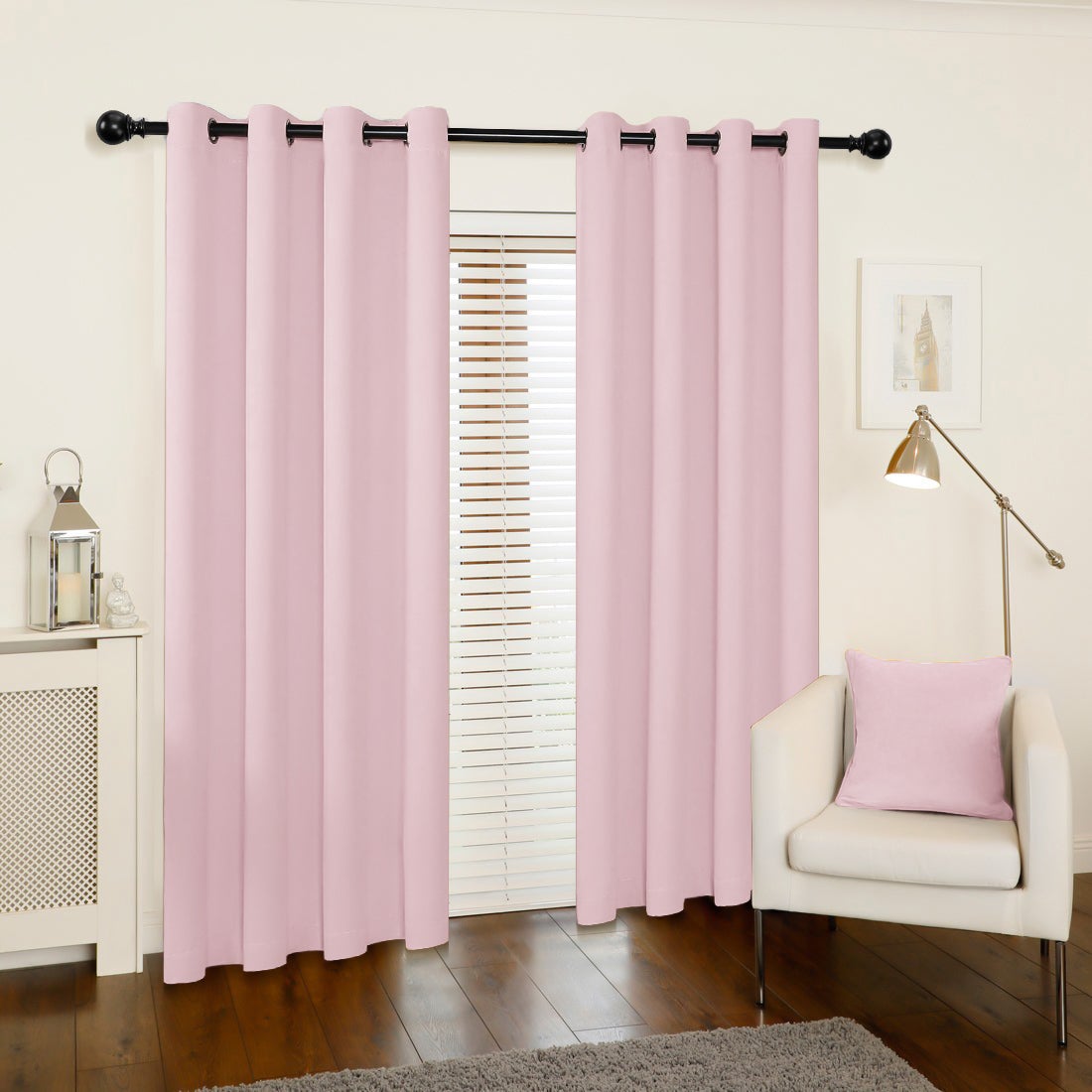 Akarise Blackout Curtains for Bedroom Living Room - 2 Panels,Pink