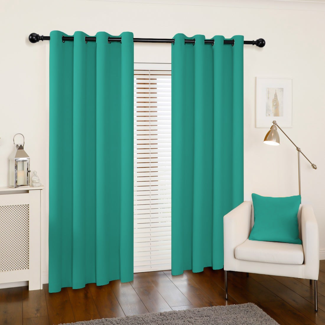 Akarise Blackout Curtains for Bedroom Living Room - 2 Panels,Teal