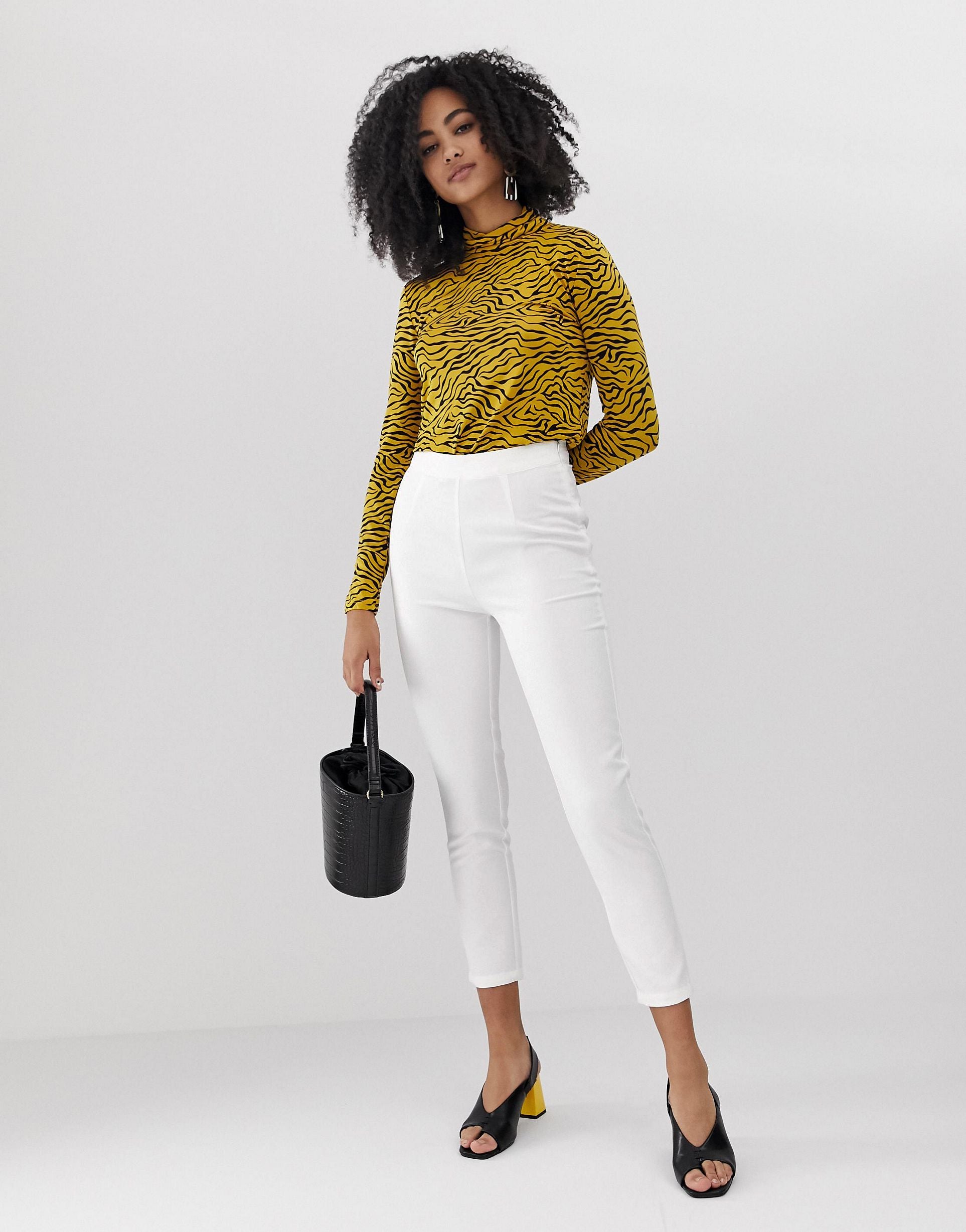 Unique21 High Rise Tailored Pant