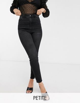 COLLUSION Plus x008 flare jeans in black