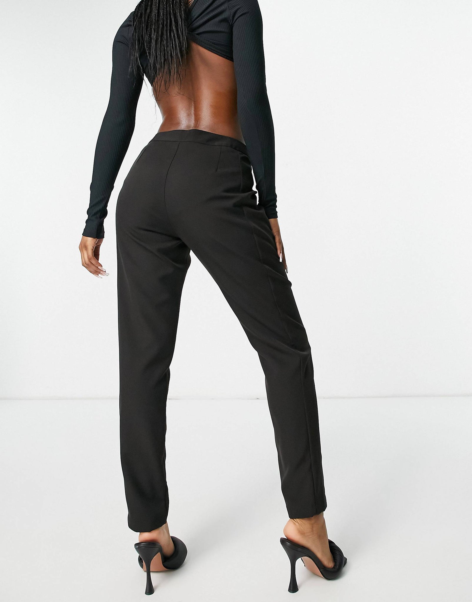 Unique21 Tailored Trousers In Black Co-Ord