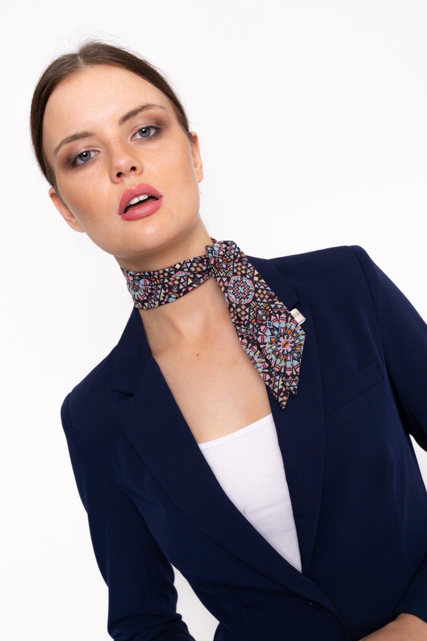 Printed Neck Tie Scarf