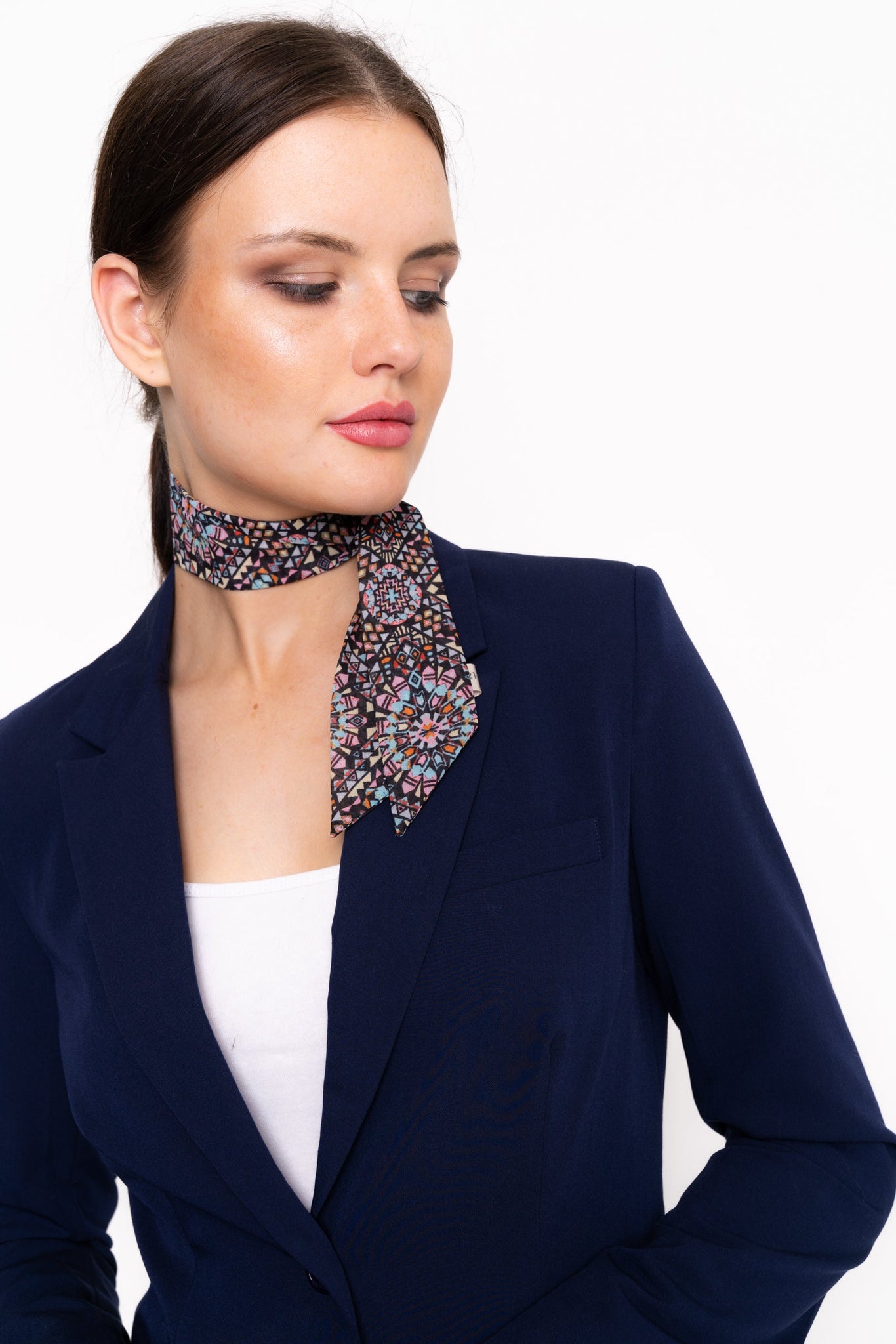 Printed Neck Tie Scarf