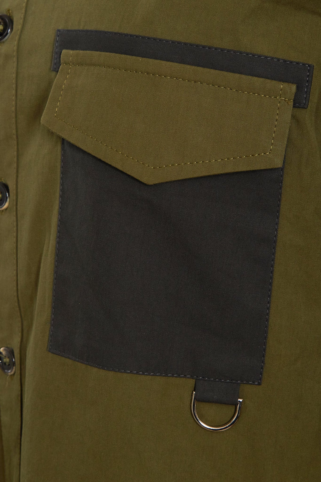 TENCEL TONAL UTILITY POCKET SHIRT