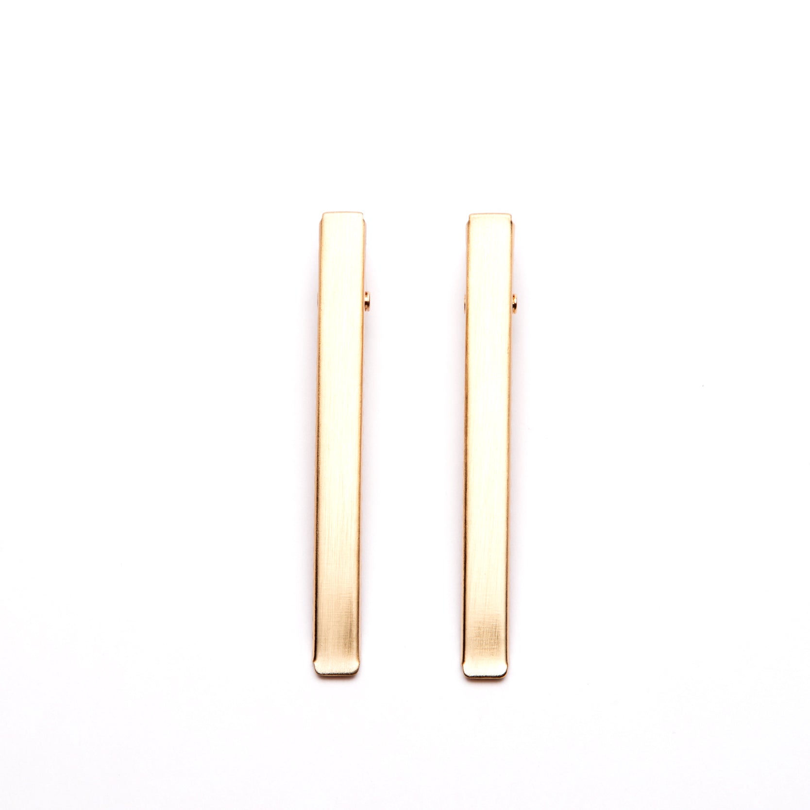 Pack of 2 Hair Snap In Gold Tone