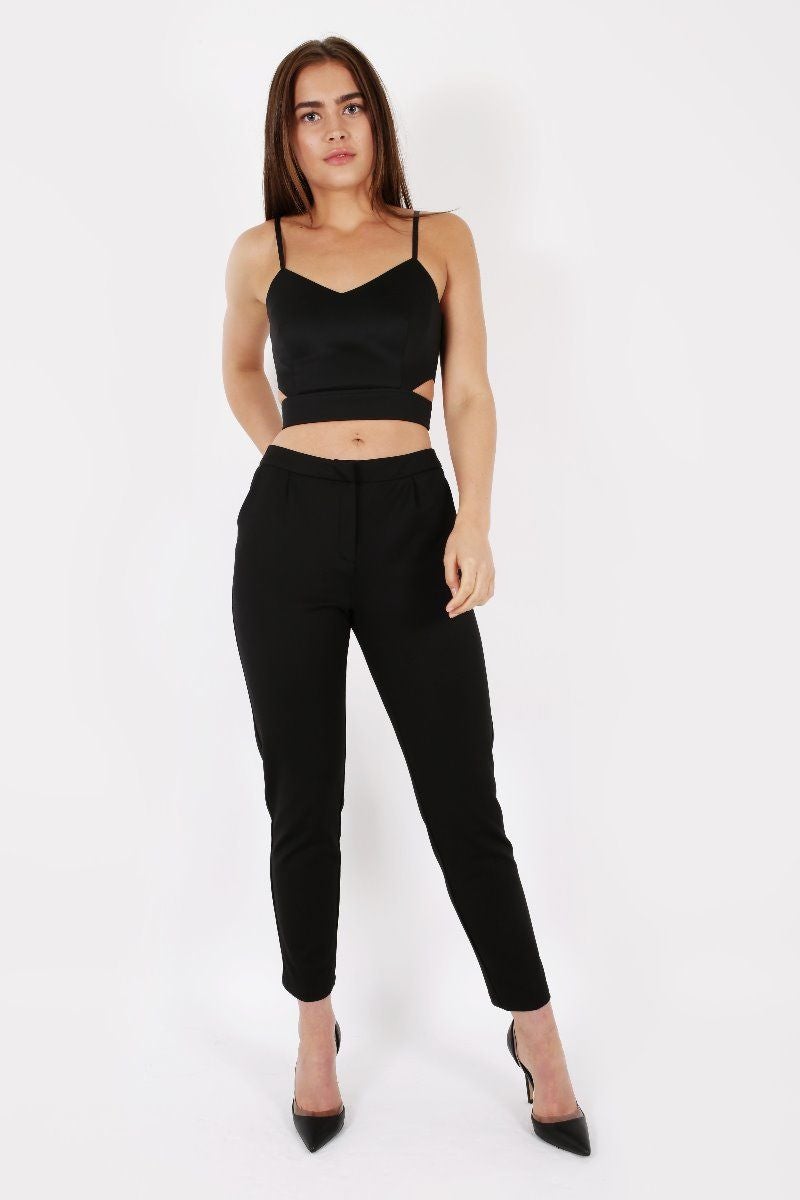 SAFFI SLIM FIT TAILORED TROUSERS