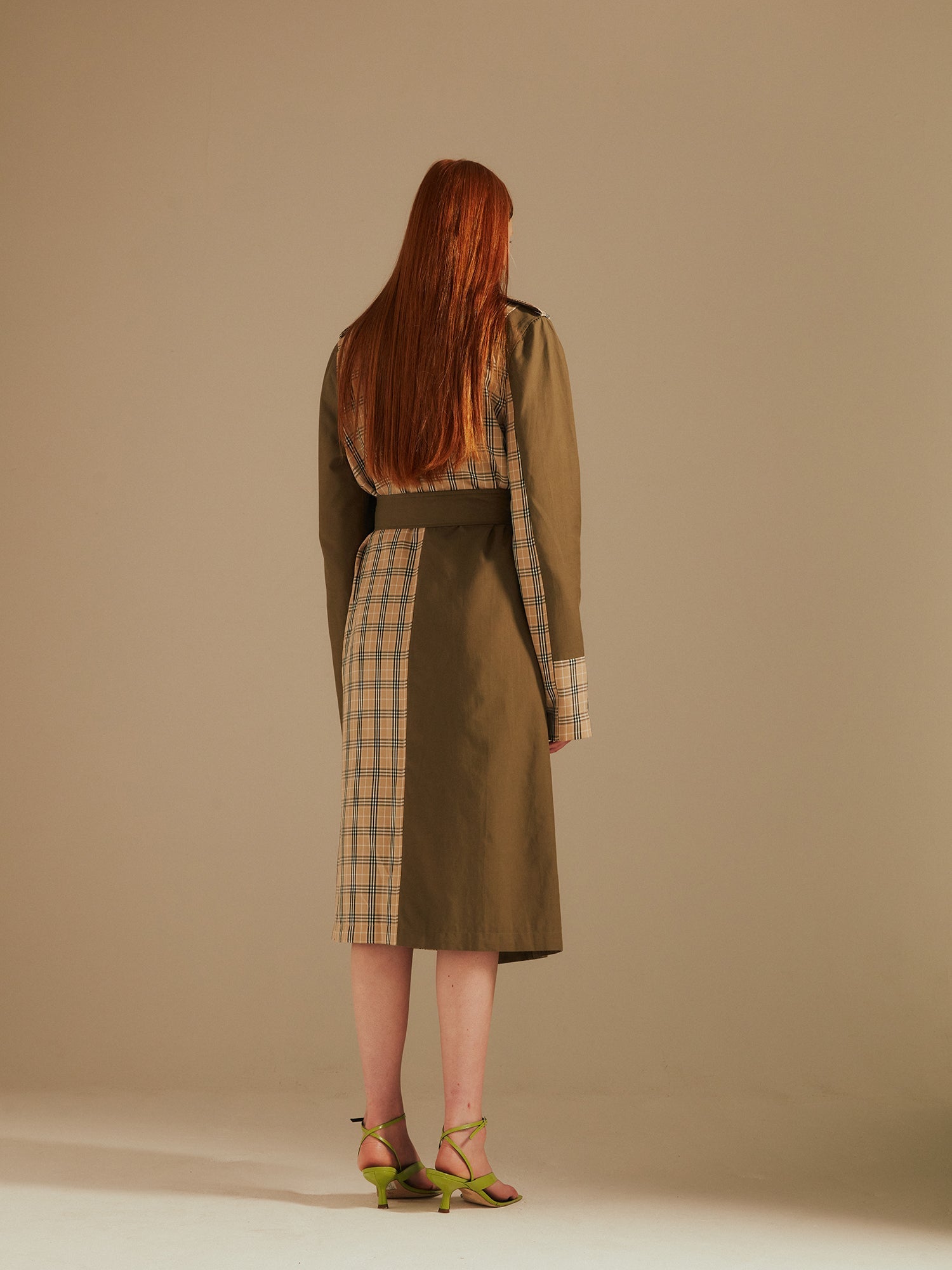 Chen Mix & Match Trench Coat