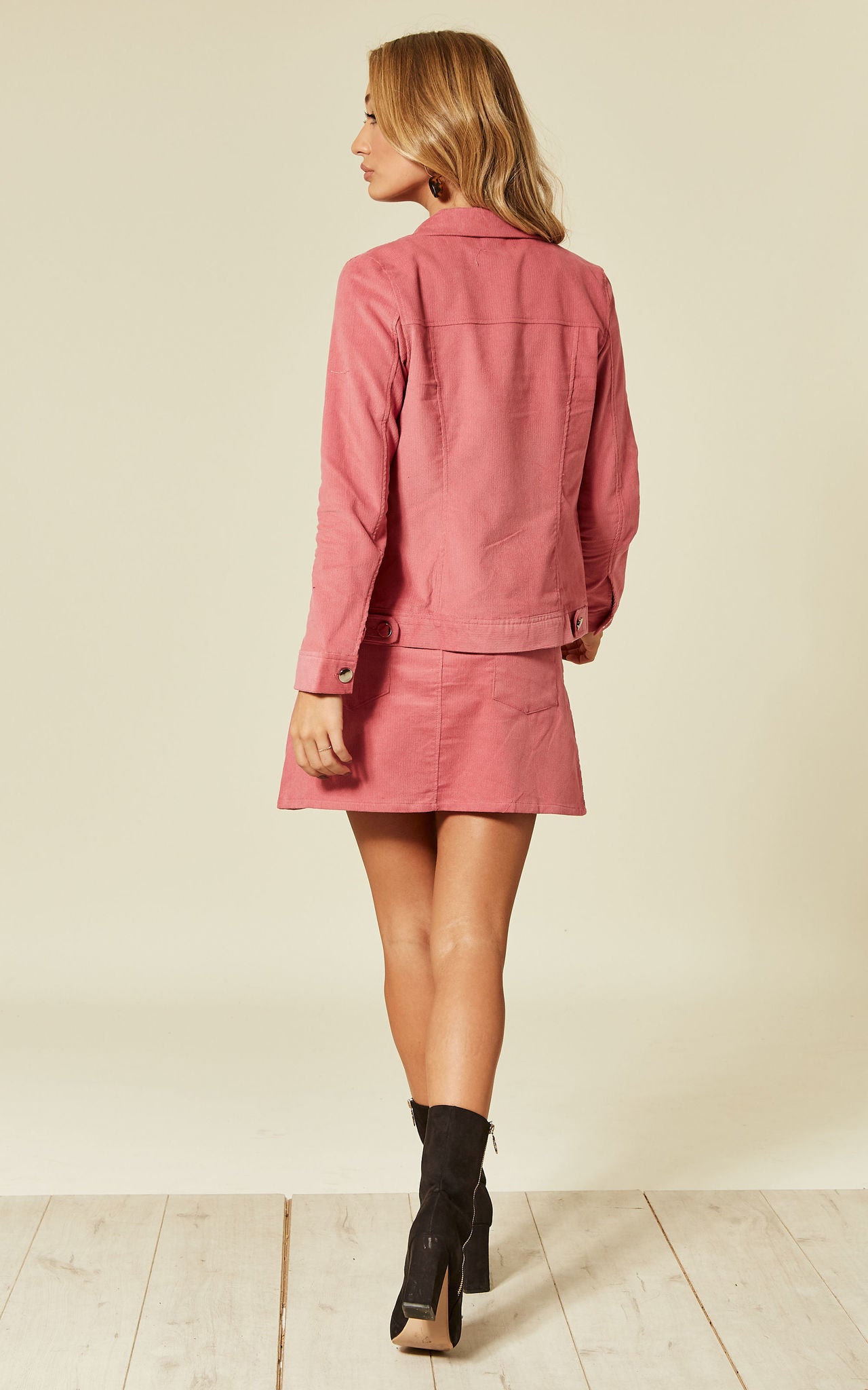 Pink Cord Jacket