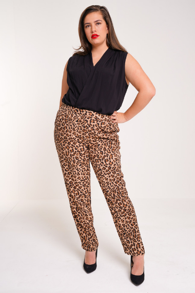 UNIQUE21 HERO Leopard Print Trousers