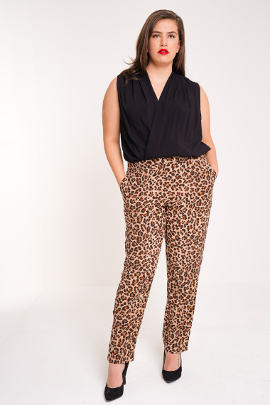 UNIQUE21 HERO Leopard Print Trousers