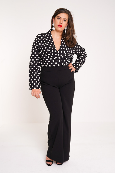 UNIQUE21 HERO Black Wide Leg Trouser
